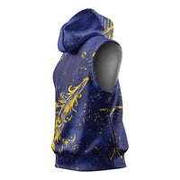Bosnia And Herzegovina Sleeveless Hoodie Fierce Dragon Heritage
