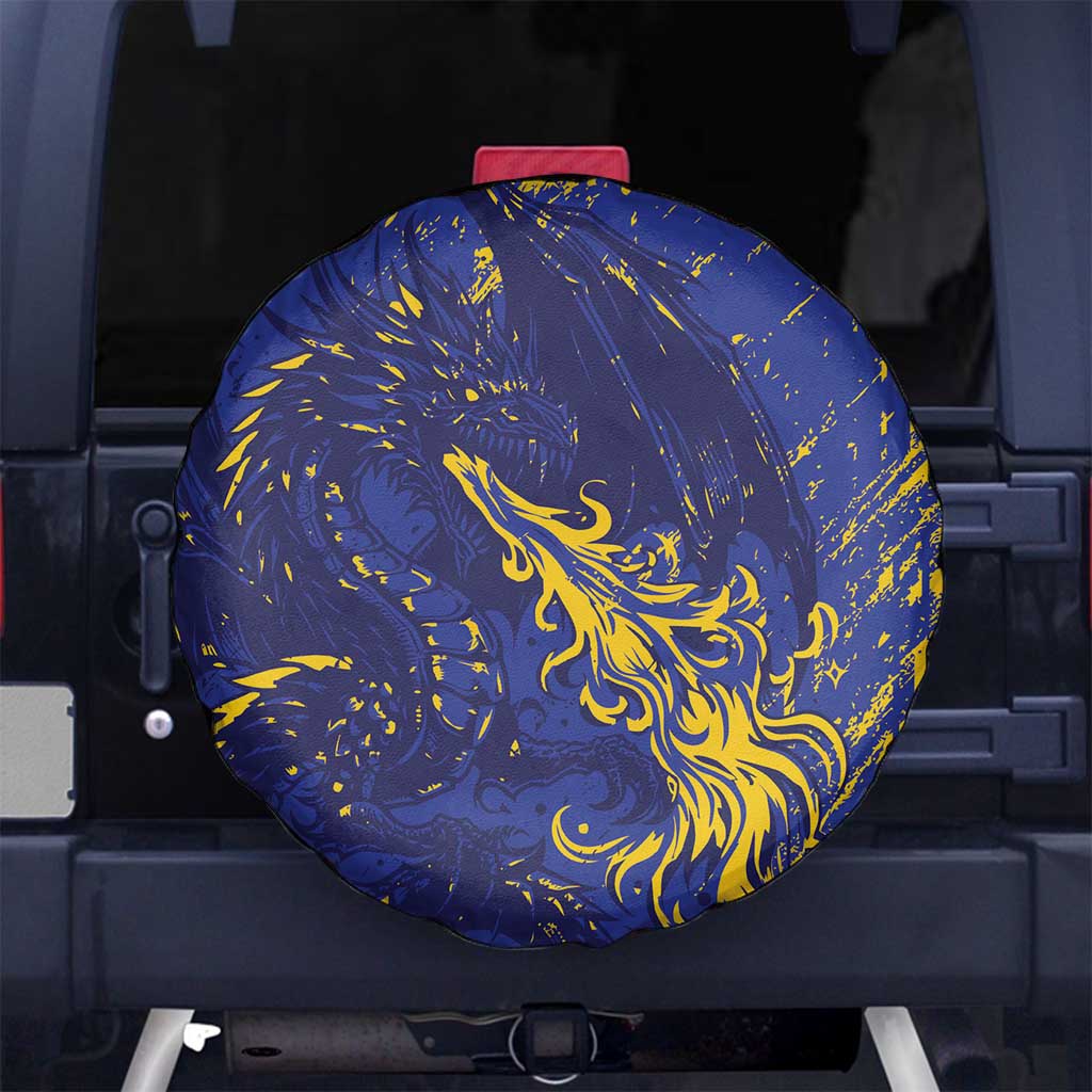 Bosnia And Herzegovina Spare Tire Cover Fierce Dragon Heritage