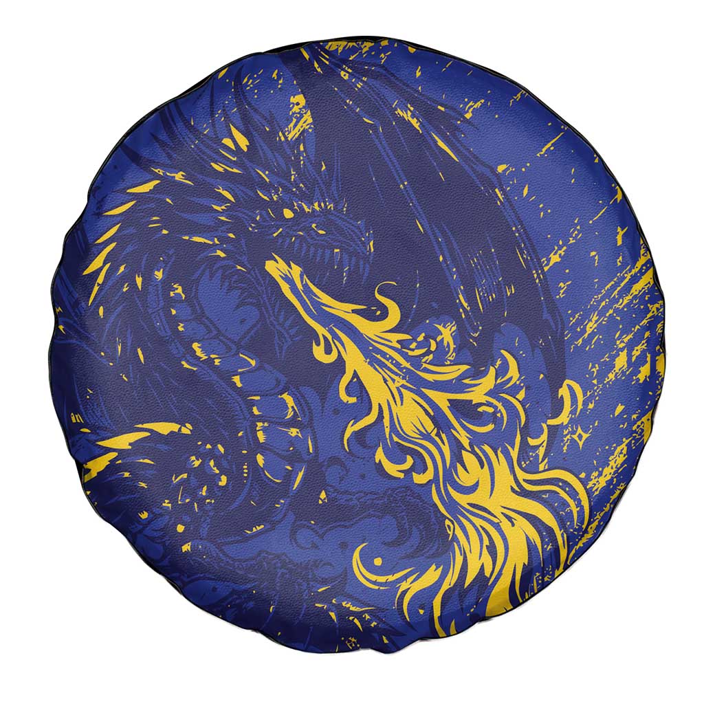 Bosnia And Herzegovina Spare Tire Cover Fierce Dragon Heritage