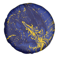 Bosnia And Herzegovina Spare Tire Cover Fierce Dragon Heritage