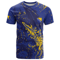 Bosnia And Herzegovina T Shirt Fierce Dragon Heritage