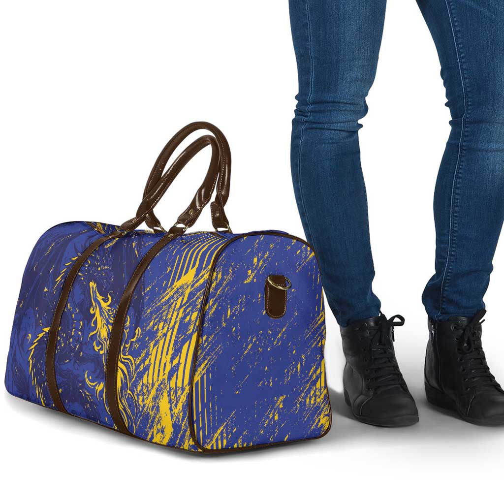 Bosnia And Herzegovina Travel Bag Fierce Dragon Heritage