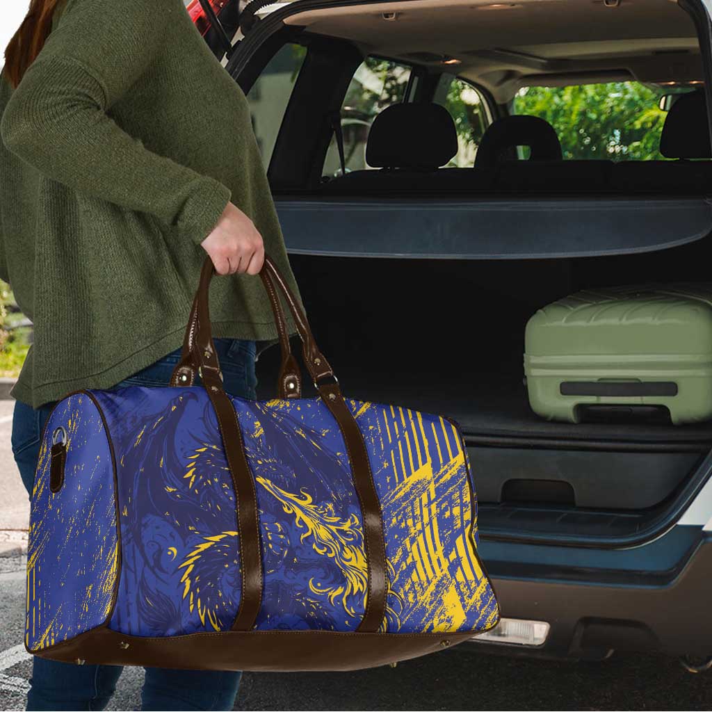 Bosnia And Herzegovina Travel Bag Fierce Dragon Heritage