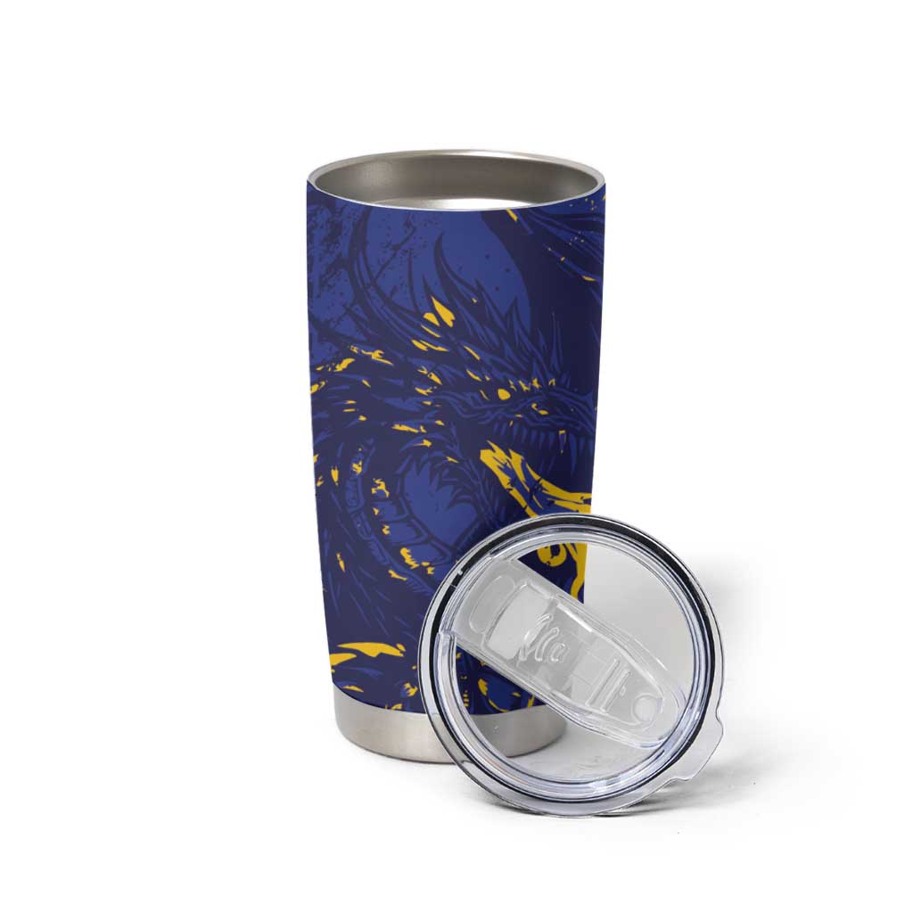 Bosnia And Herzegovina Tumbler Cup Fierce Dragon Heritage