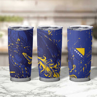 Bosnia And Herzegovina Tumbler Cup Fierce Dragon Heritage