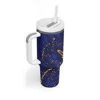 Bosnia And Herzegovina Tumbler With Handle Fierce Dragon Heritage