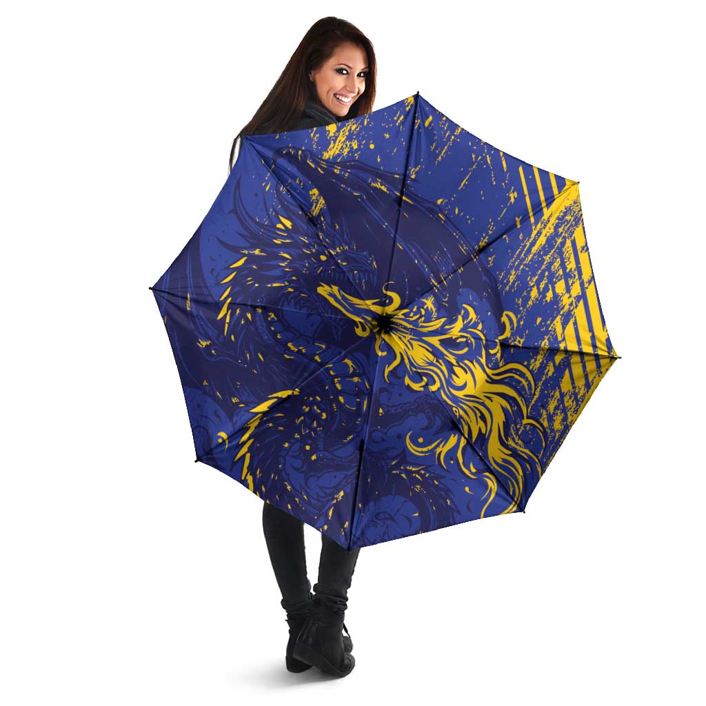 Bosnia And Herzegovina Umbrella Fierce Dragon Heritage
