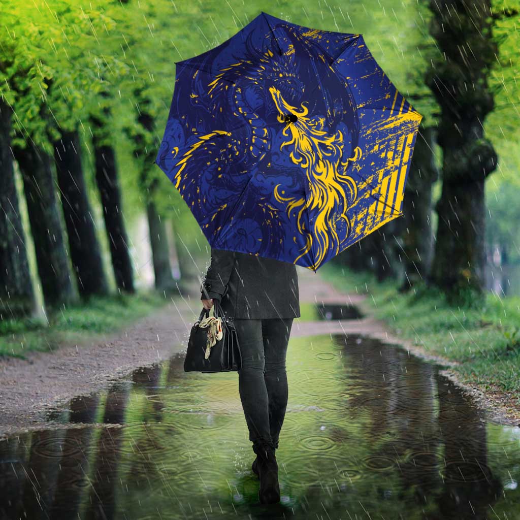 Bosnia And Herzegovina Umbrella Fierce Dragon Heritage
