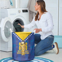 Football 2026 Bosnia And Herzegovina Laundry Basket Trophy Style