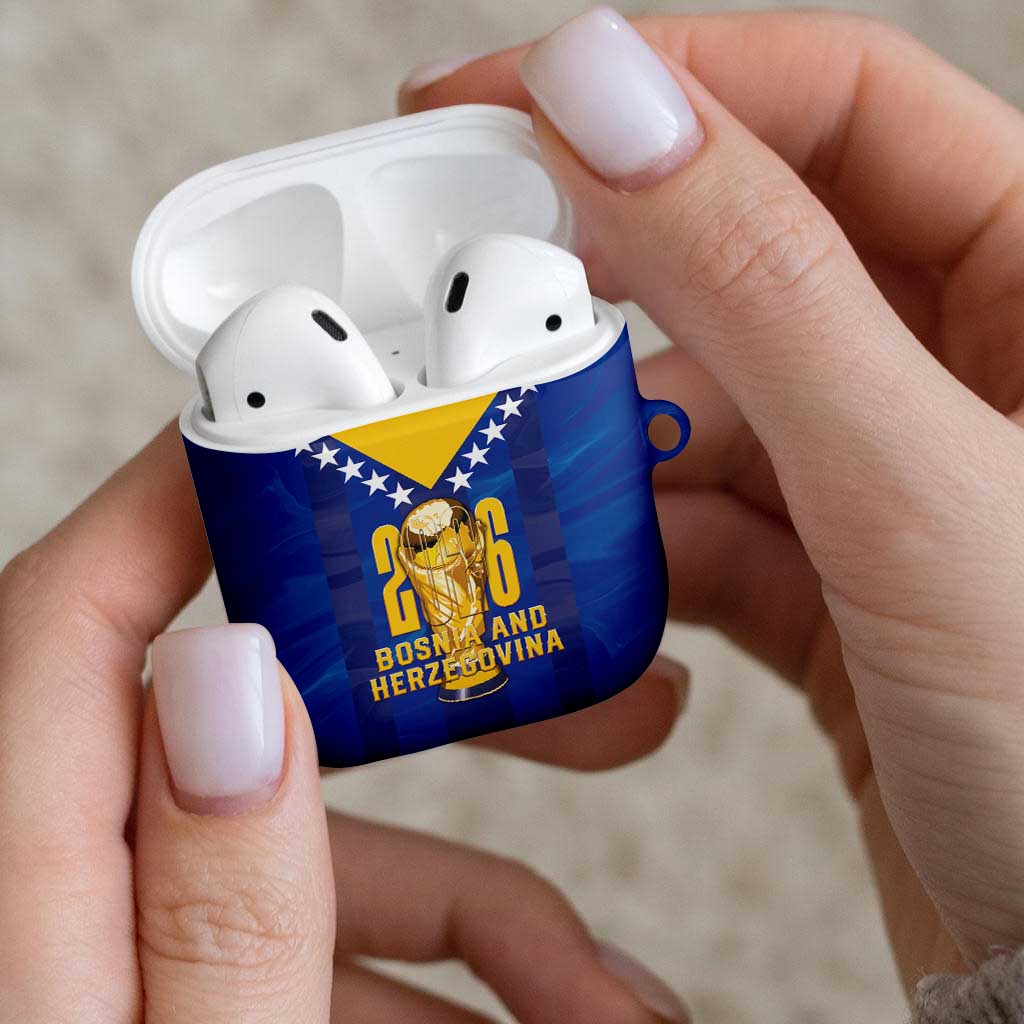 Football 2026 Bosnia And Herzegovina AirPods Case Trophy Style
