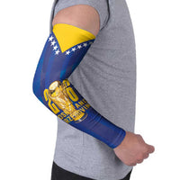 Custom Football 2026 Bosnia And Herzegovina Arm Sleeves Trophy Style