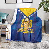 Football 2026 Bosnia And Herzegovina Blanket Trophy Style