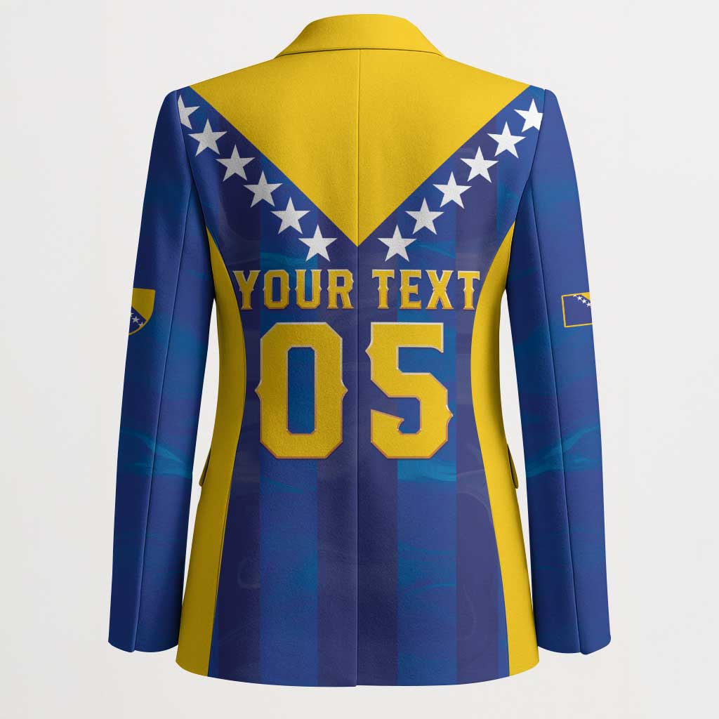 Custom Football 2026 Bosnia And Herzegovina Blazer Trophy Style