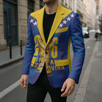 Custom Football 2026 Bosnia And Herzegovina Blazer Trophy Style