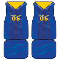 Custom Football 2026 Bosnia And Herzegovina Car Mats Trophy Style