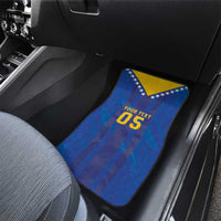 Custom Football 2026 Bosnia And Herzegovina Car Mats Trophy Style