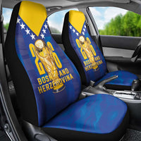 Football 2026 Bosnia And Herzegovina Car Seat Cover Trophy Style