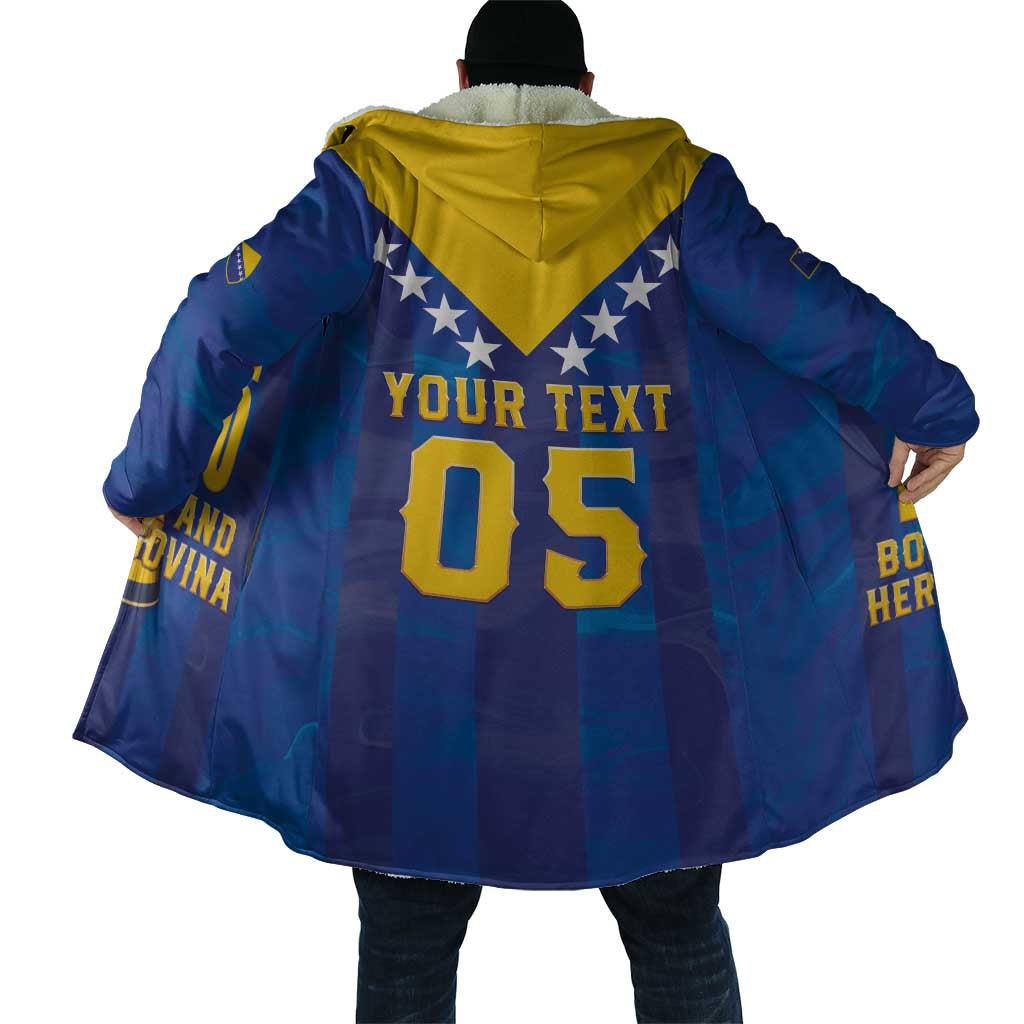 Custom Football 2026 Bosnia And Herzegovina Cloak Trophy Style