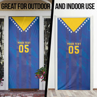 Custom Football 2026 Bosnia And Herzegovina Door Cover Trophy Style