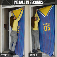 Custom Football 2026 Bosnia And Herzegovina Door Cover Trophy Style