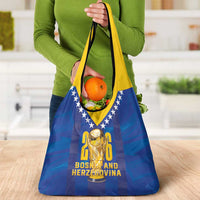 Football 2026 Bosnia And Herzegovina Grocery Bag Trophy Style