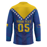 Custom Football 2026 Bosnia And Herzegovina Hockey Jersey Trophy Style