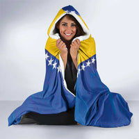 Football 2026 Bosnia And Herzegovina Hooded Blanket Trophy Style