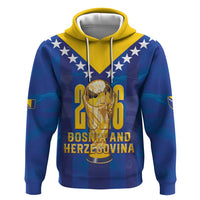 Custom Football 2026 Bosnia And Herzegovina Hoodie Trophy Style