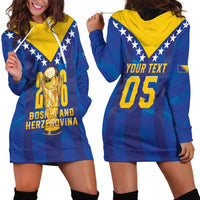 Custom Football 2026 Bosnia And Herzegovina Hoodie Dress Trophy Style