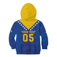 Custom Football 2026 Bosnia And Herzegovina Kid Hoodie Trophy Style