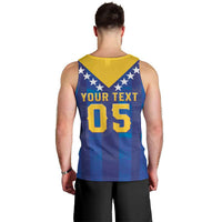 Custom Football 2026 Bosnia And Herzegovina Men Tank Top Trophy Style