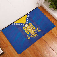 Football 2026 Bosnia And Herzegovina Rubber Doormat Trophy Style