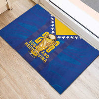 Football 2026 Bosnia And Herzegovina Rubber Doormat Trophy Style