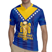 Custom Football 2026 Bosnia And Herzegovina Rugby Jersey Trophy Style