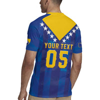 Custom Football 2026 Bosnia And Herzegovina Rugby Jersey Trophy Style