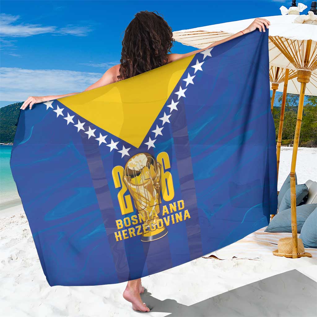Football 2026 Bosnia And Herzegovina Sarong Trophy Style