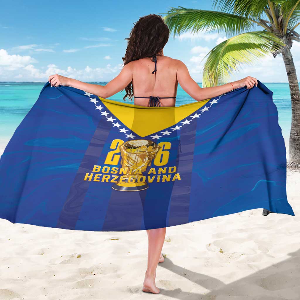 Football 2026 Bosnia And Herzegovina Sarong Trophy Style
