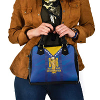 Football 2026 Bosnia And Herzegovina Shoulder Handbag Trophy Style