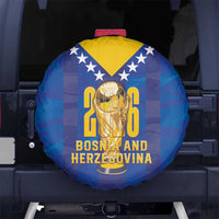Football 2026 Bosnia And Herzegovina Spare Tire Cover Trophy Style