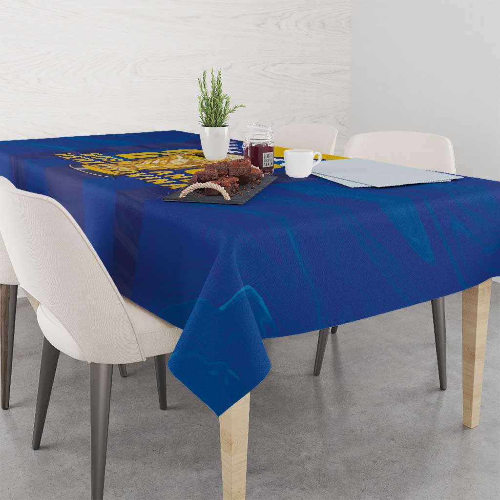 Football 2026 Bosnia And Herzegovina Tablecloth Trophy Style