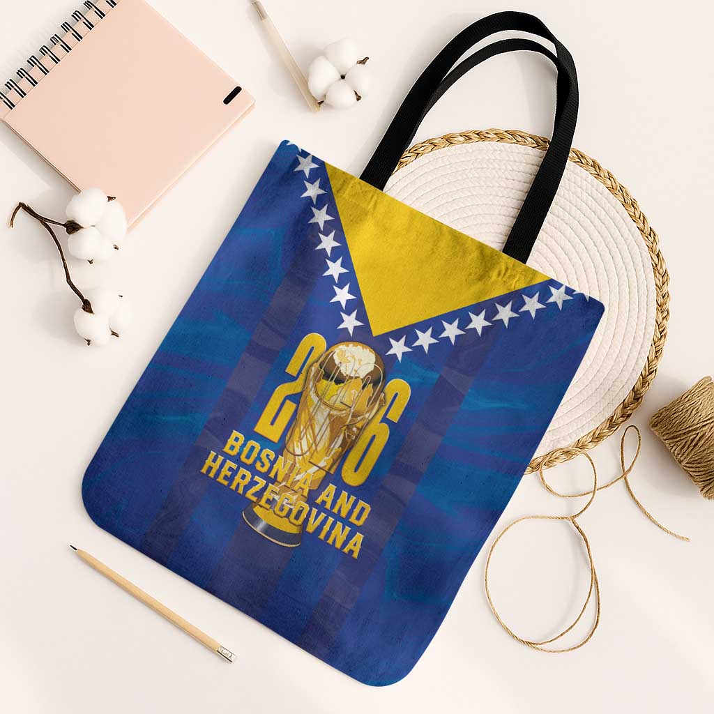 Football 2026 Bosnia And Herzegovina Tote Bag Trophy Style