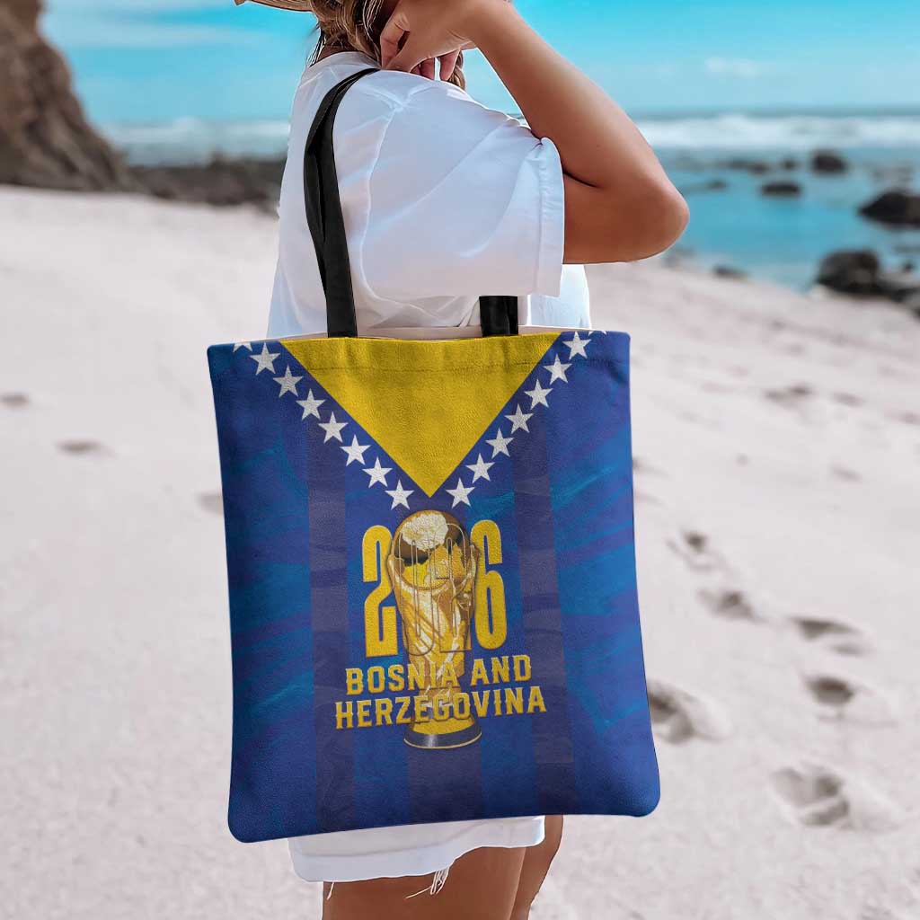 Football 2026 Bosnia And Herzegovina Tote Bag Trophy Style
