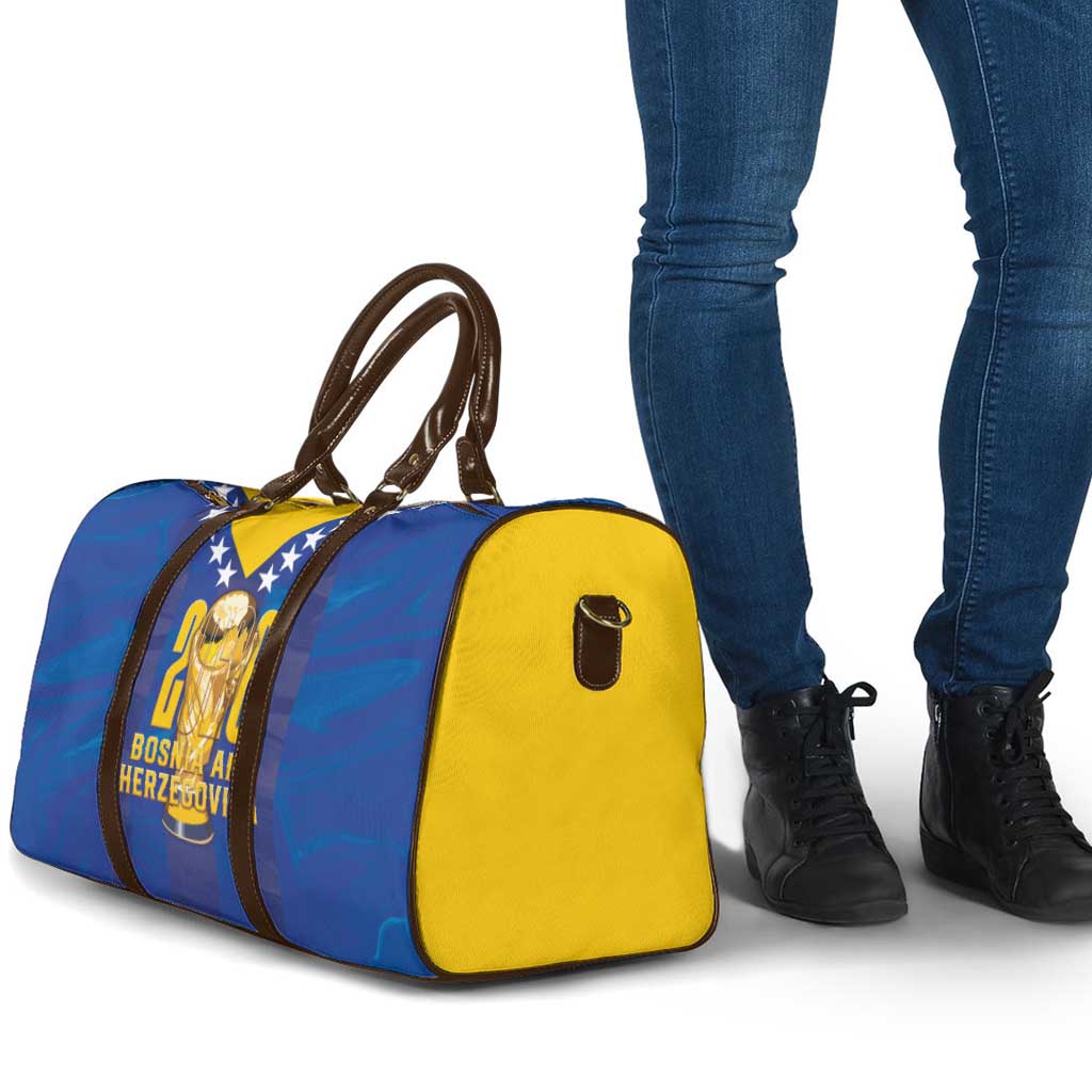 Football 2026 Bosnia And Herzegovina Travel Bag Trophy Style