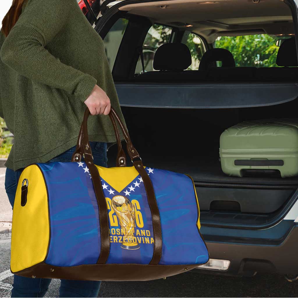 Football 2026 Bosnia And Herzegovina Travel Bag Trophy Style