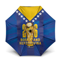 Football 2026 Bosnia And Herzegovina Umbrella Trophy Style