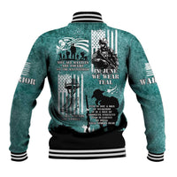 Veteran PTSD Baseball Jacket Not A Sign Of Weakness It Is Earned By Doing What Others Fear