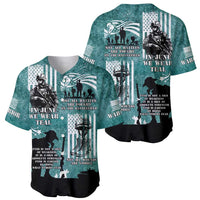 Veteran PTSD Baseball Jersey Not A Sign Of Weakness It Is Earned By Doing What Others Fear