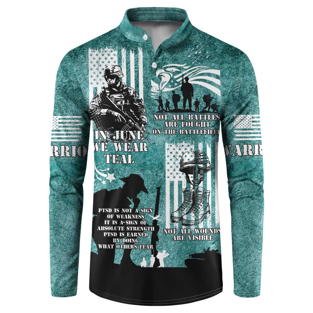 Veteran PTSD Button Sweatshirt Not A Sign Of Weakness It Is Earned By Doing What Others Fear