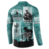 Veteran PTSD Button Sweatshirt Not A Sign Of Weakness It Is Earned By Doing What Others Fear