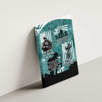 Veteran PTSD Canvas Wall Art Not A Sign Of Weakness It Is Earned By Doing What Others Fear